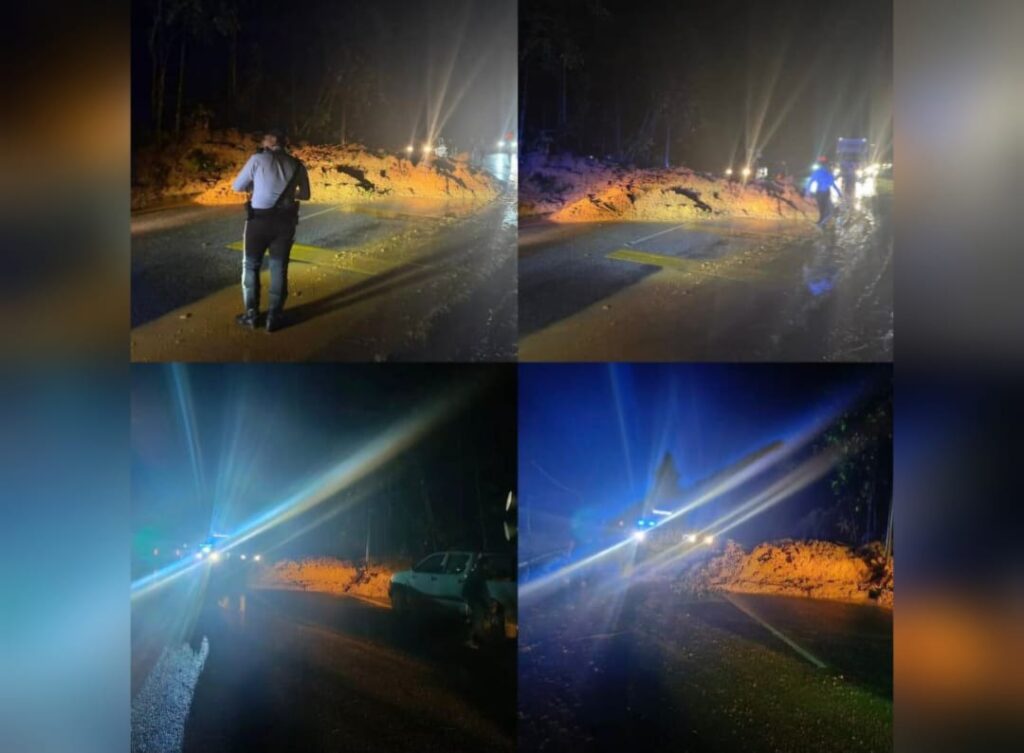 Tanah runtuh, ratusan kenderaan terkandas di Jalan Gua Musang-Kuala Krai
