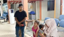 Berkejar 130km angkara mata anak tercucuk pensel