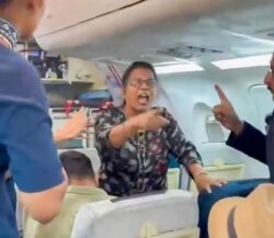 Wanita enggan pindah beg ancam buat pesawat terhempas