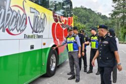 Pemandu bas didapati positif morfin