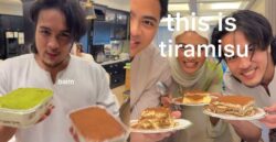Imran minat baking bersama keluarga