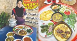 Pangkin Asap saji lauk kampung gamit memori