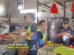 [VIDEO] Peniaga borong minyak peket cuba ‘pusing’ penguat kuasa