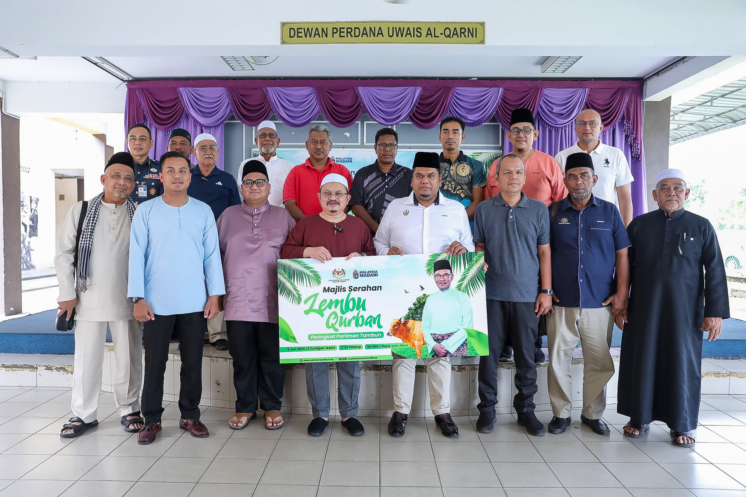 LEMBU KORBAN SUMBANGAN PARLIMEN TAMBUN