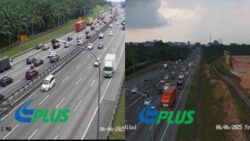Jalan ke selatan mula sesak