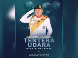 Agong, Permaisuri ucap Selamat Ulang Tahun TUDM ke-67