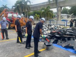 Lebih RM1.4 juta barang kes dilupuskan