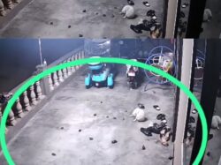 [VIDEO] Belasan katak melompat di beranda petanda terkena sihir