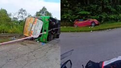 [VIDEO] Ramai terkejut tengok keadaan jalan di JRTB, teruk