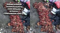 [VIDEO] ‘Siapa yang tergamak buang daging korban’