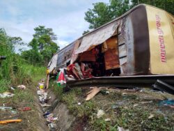 Nahas UPSI: Brek kosong, saya dah elak banyak kereta – Pemandu bas