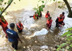 Mayat lelaki terjun sungai dijumpai selepas hampir 40 jam hilang