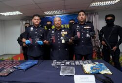Suami isteri edar dadah guna kereta sewa dicekup