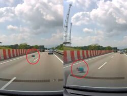 [VIDEO] Tong gas ‘percuma’ di lebuh raya