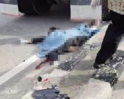 [VIDEO] Pelajar KV Banting maut digilis lori