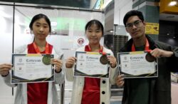 Pelajar SMK Taman Johor Jaya 1 cipta sejarah, menang emas dan gangsa di London