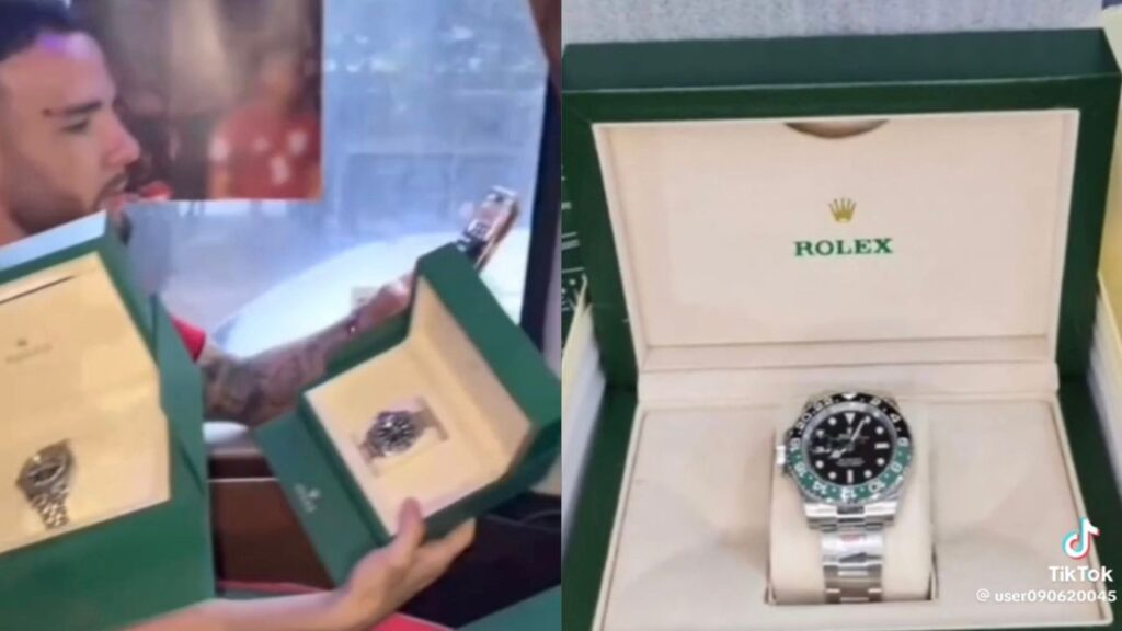 Pemain bola sepak Indonesia terima habuan jam tangan Rolex