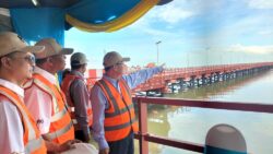 Jambatan sementara ke Pulau Silikon siap