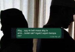 Suami tak kerja, tapi pagi sampai pagi tiada di rumah