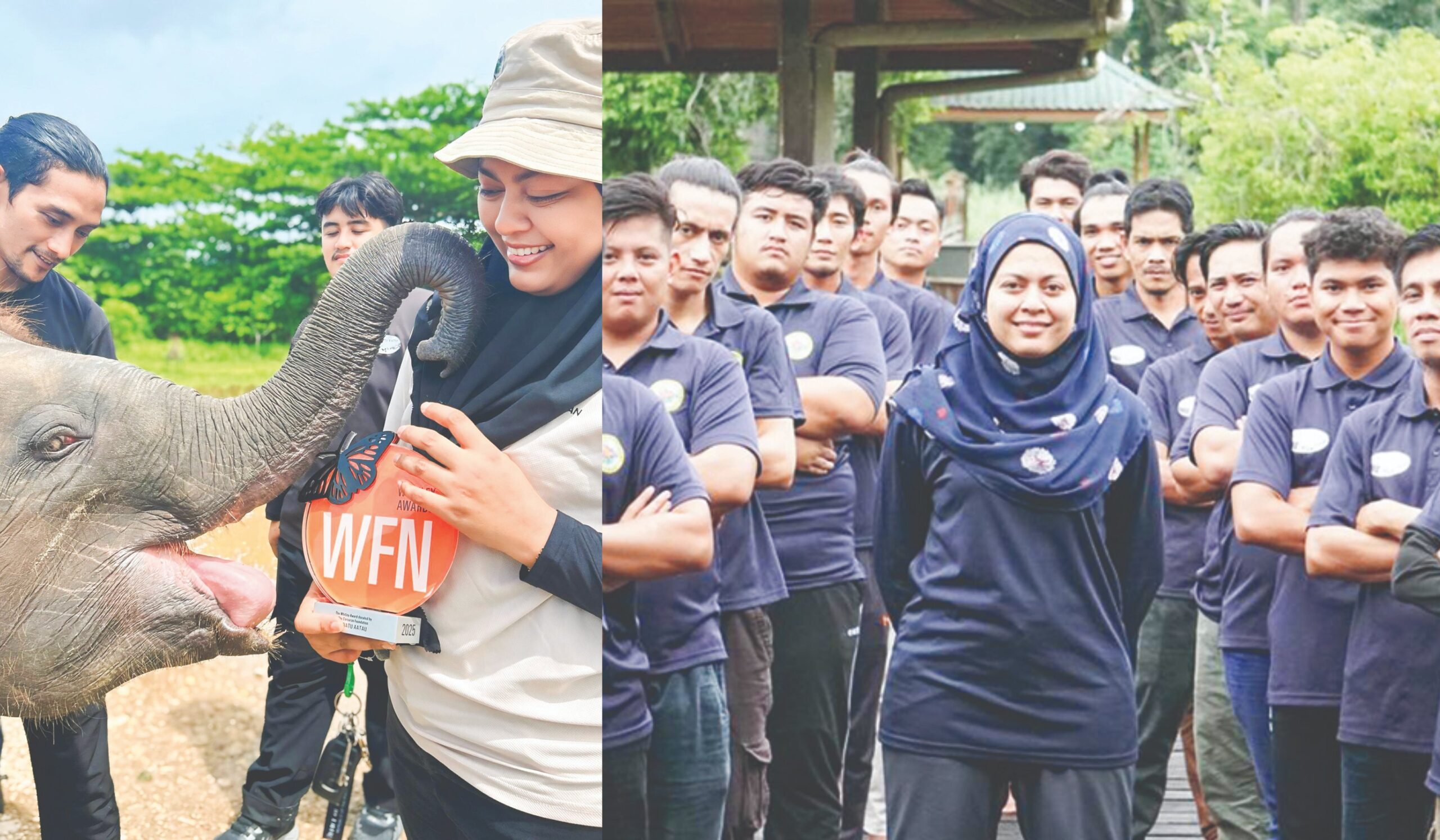 Dr. Farina penyelamat gajah, syukur dapat lindungi ciptaan Tuhan
