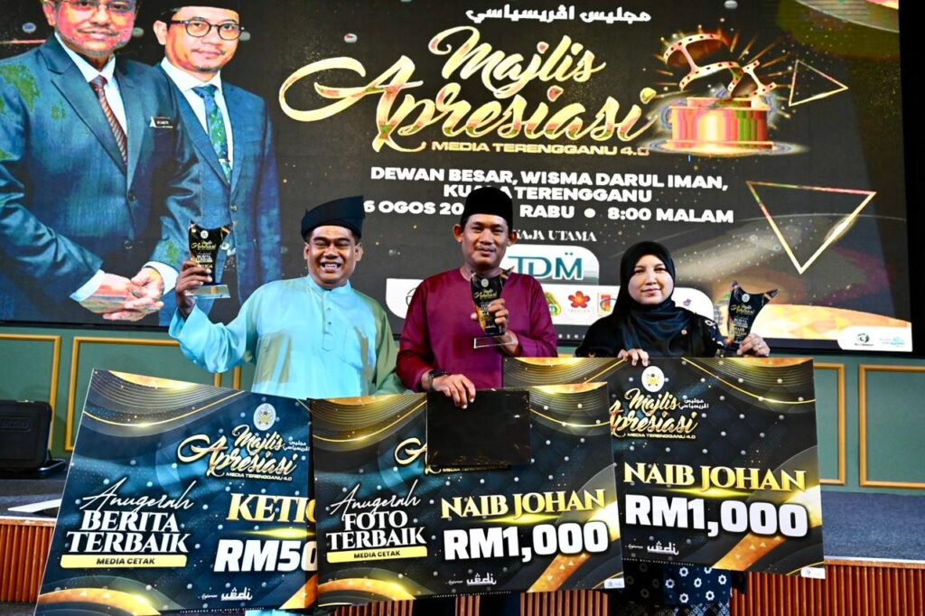 KOSMO! raih dua Anugerah Media Terengganu
