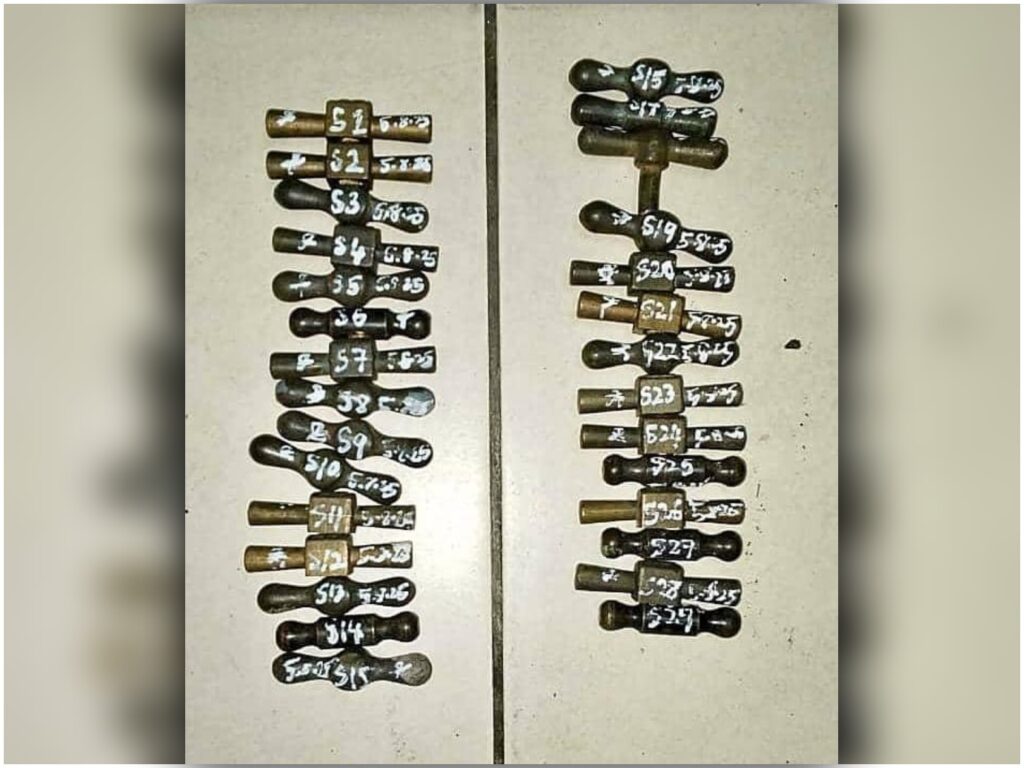 Kepala paip tembaga pun dicuri