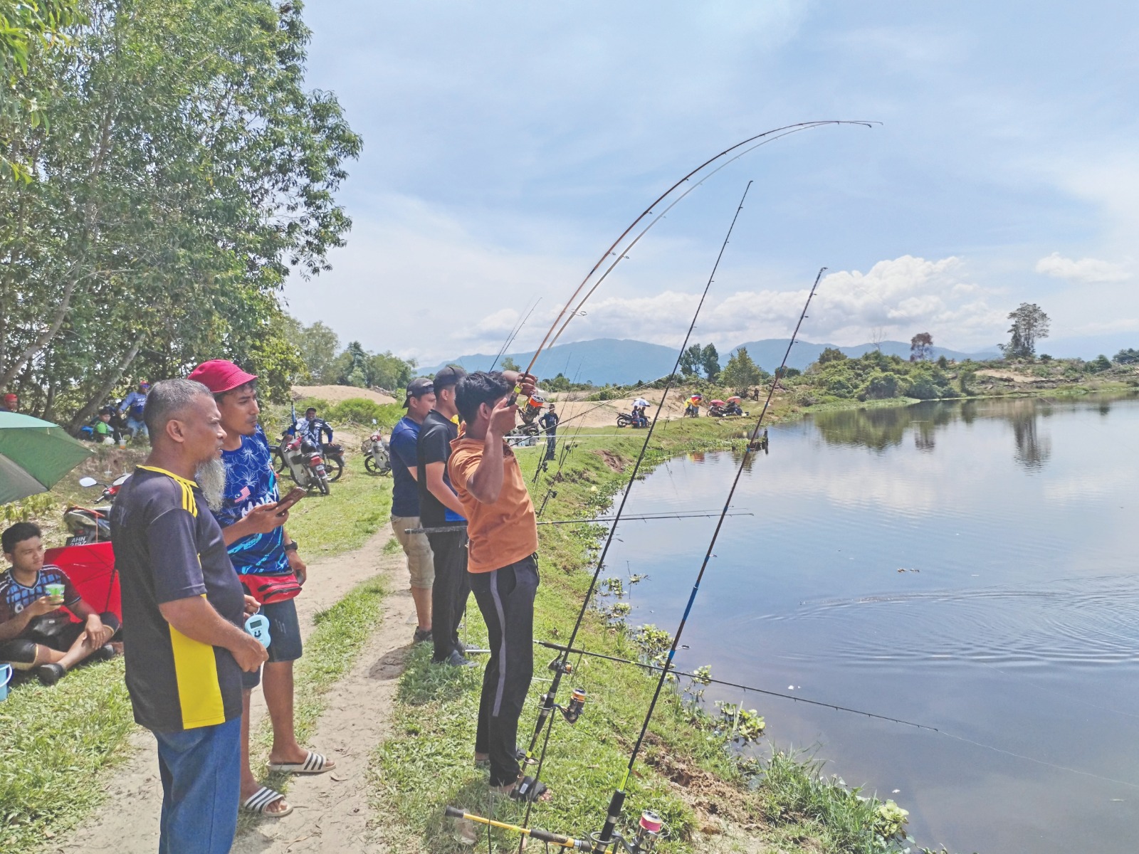 Kemeriahan pertandingan memancing Kampung Changkat Tin 2025