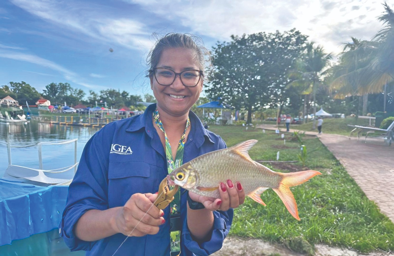 Shamin Shaimah, ikon pemancing wanita