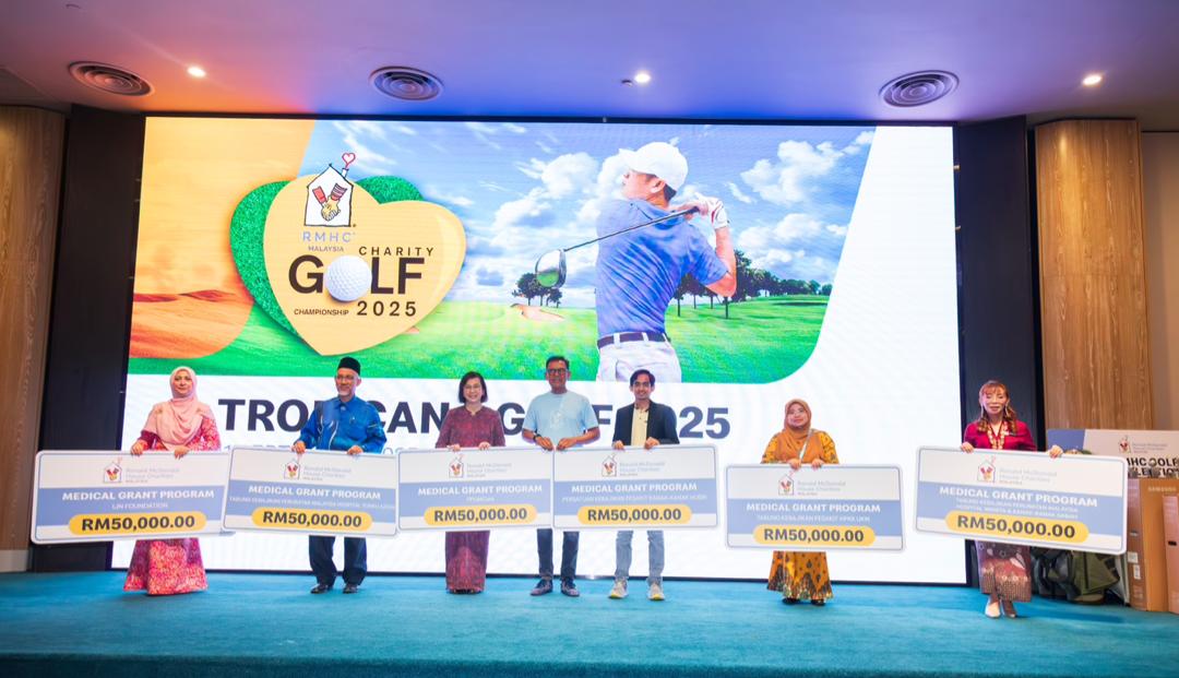 Santuni kanak-kanak, RMHC kutip RM430,000 di acara golf amal