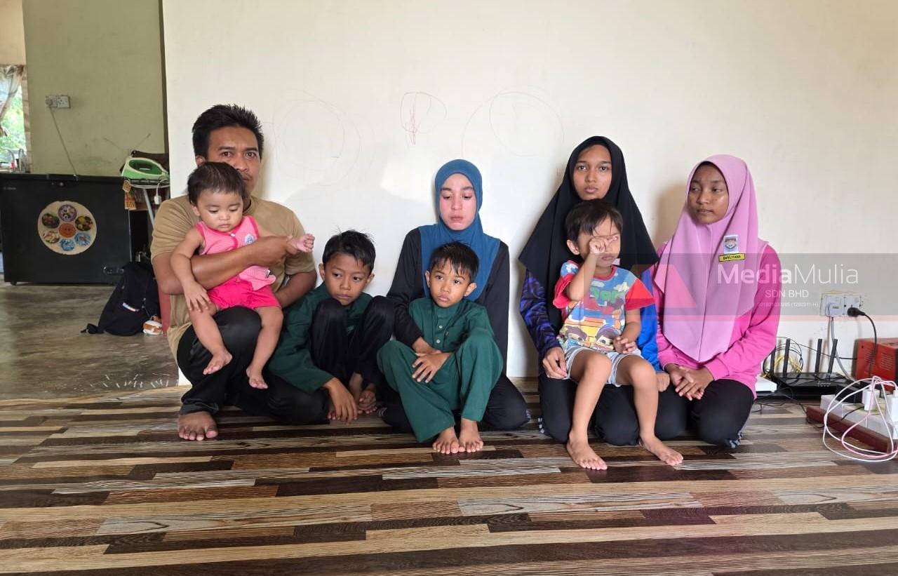 ‘Tiga anak sakit, saya harap bantuan JKM, Baitulmal lulus’
