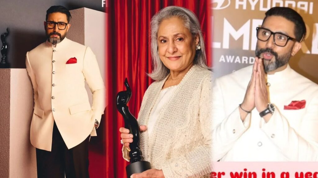 Abhishek menang, Aishwarya entah di mana