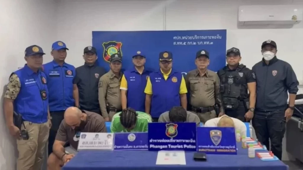4 askar Israel berpesta dadah dicekup polis
