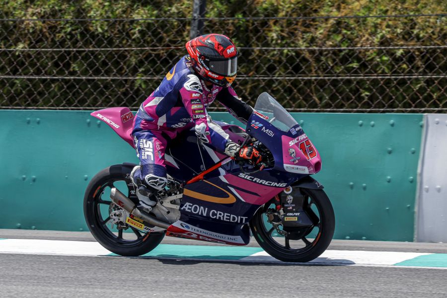 Hakim Danish tak jadi pelumba Moto3