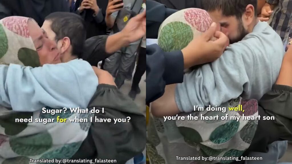 [VIDEO] Ibu adalah manisan yang saya perlukan – Tahanan Palestin