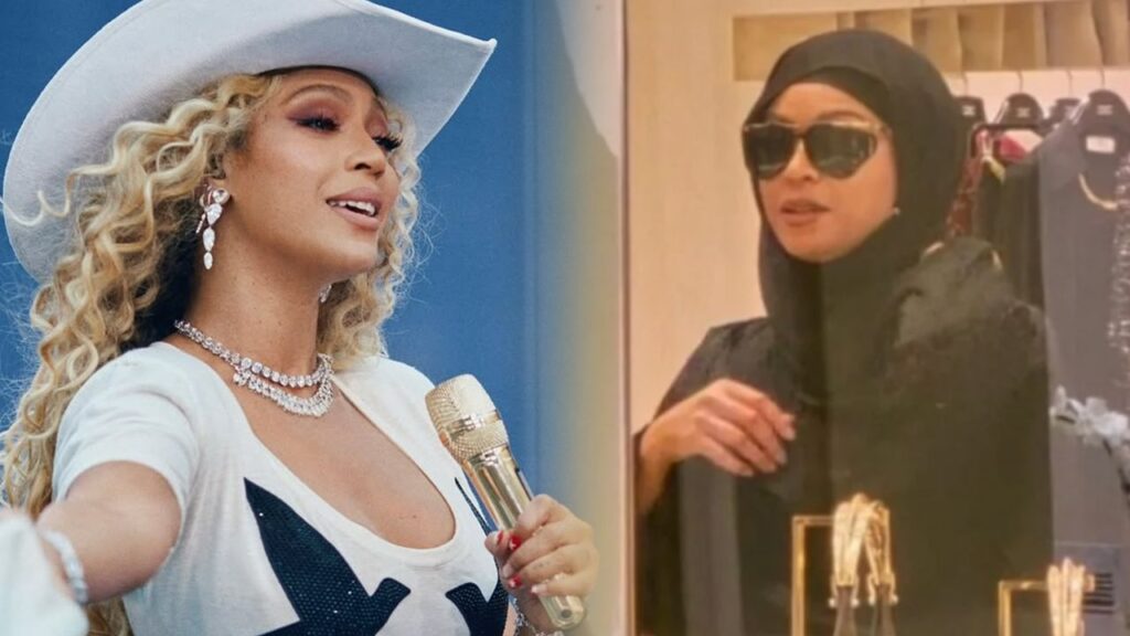 Beyonce kejutkan orang ramai, bertudung, berabaya di Qatar