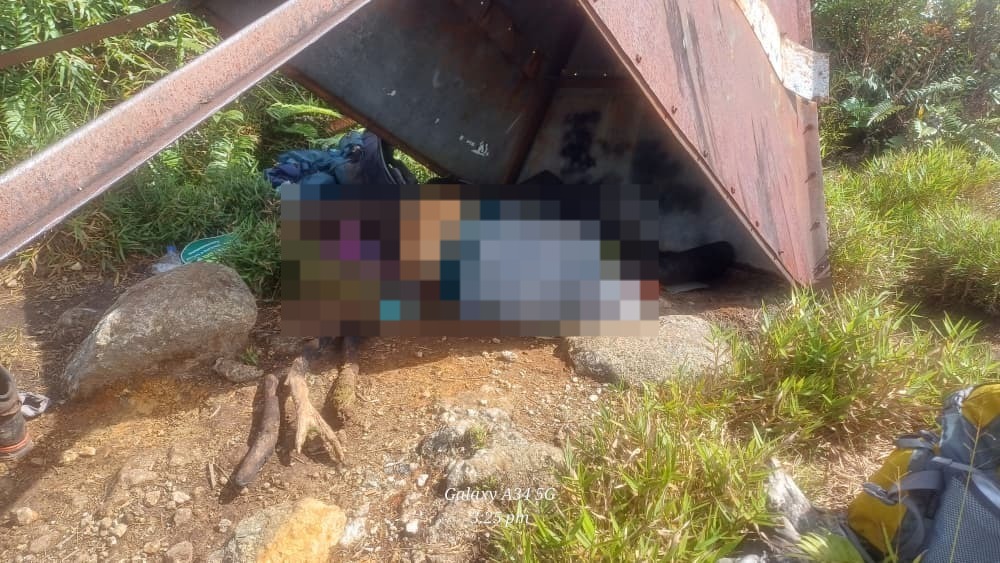 Cuaca berkabus halang usaha bawa turun Allahyarham Mustaqqem