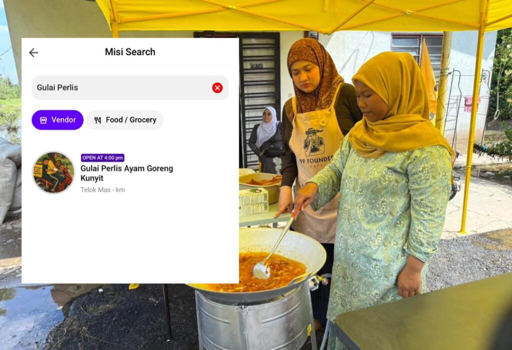 Ibu anak 3 tak jadi ‘rider’, kini tauke nasi gulai