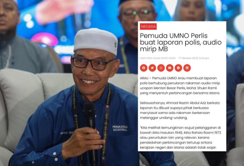 MB Perlis sedia bekerjasama pihak berkuasa kes audio suara miripnya