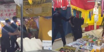 [VIDEO] Lelaki mabuk ditahan khianat rumah ibadat