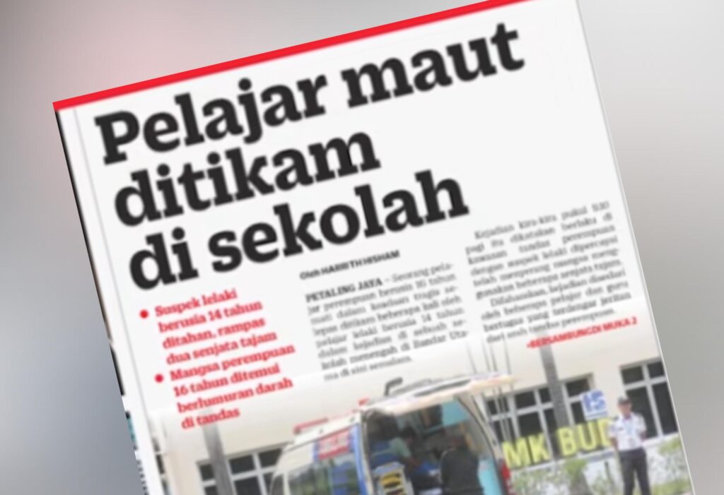 Pihak sebar gambar, video insiden tikam boleh diambil tindakan