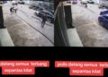 [VIDEO] Geng kebas kabel, berdesup lari nampak kelibat polis