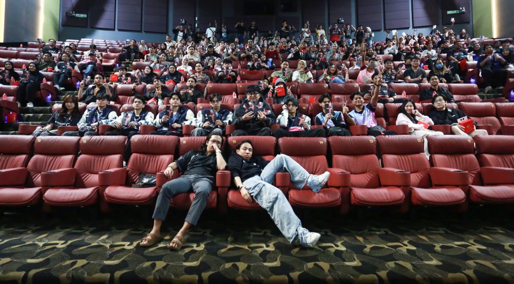 Atlet, personaliti, peminat e-sukan bertemu di pawagam