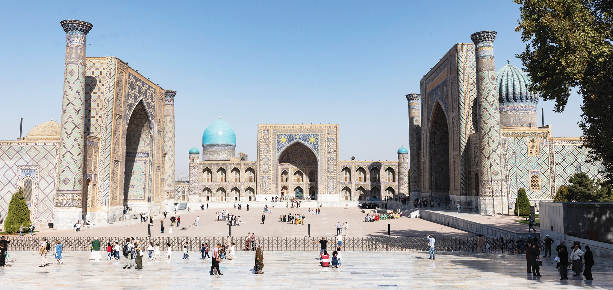 Samarkand permata seni bina Islam, Parsi