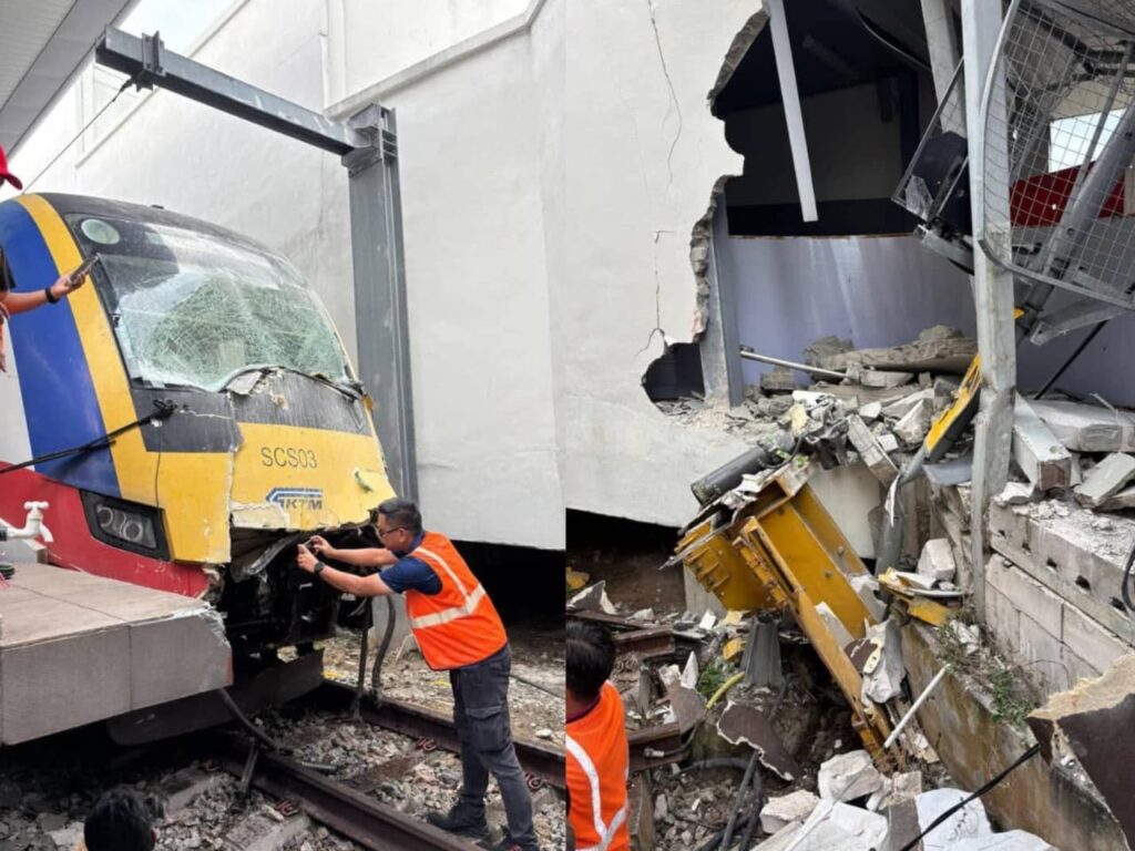 Kerja pengalihan tren selesai, operasi Stesen Butterworth pulih