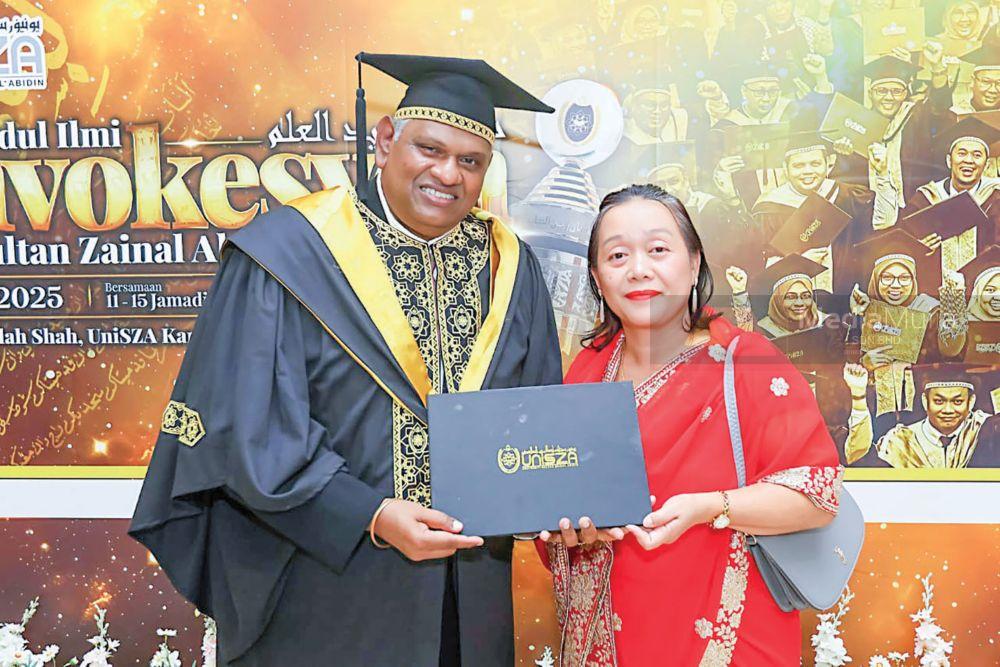 Tertangguh di London, selesai di Malaysia