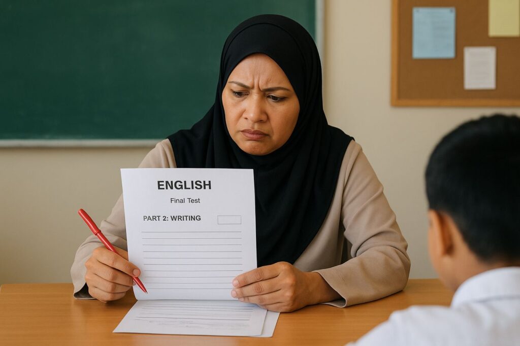 Hampir satu kelas tak siap jawab ujian akhir