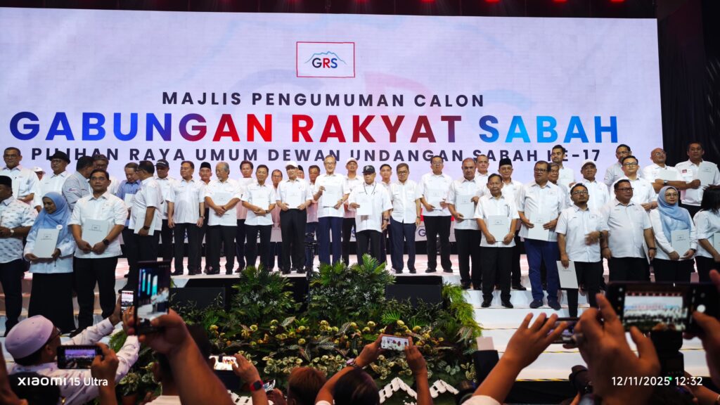 PRN17 Sabah: GRS umum tanding 55 kerusi DUN