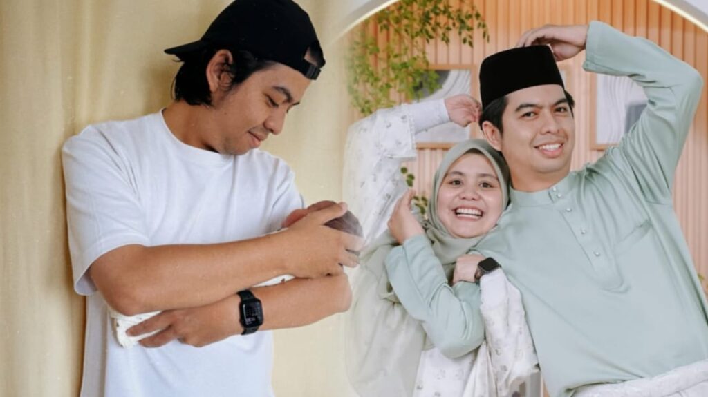 Hadiah ulang tahun perkahwinan, Najwa Latiff timang anak sulung