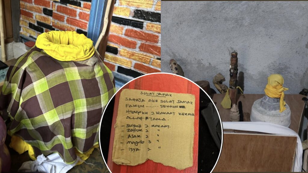 Gudang jadi markas ajaran sesat cepat kaya