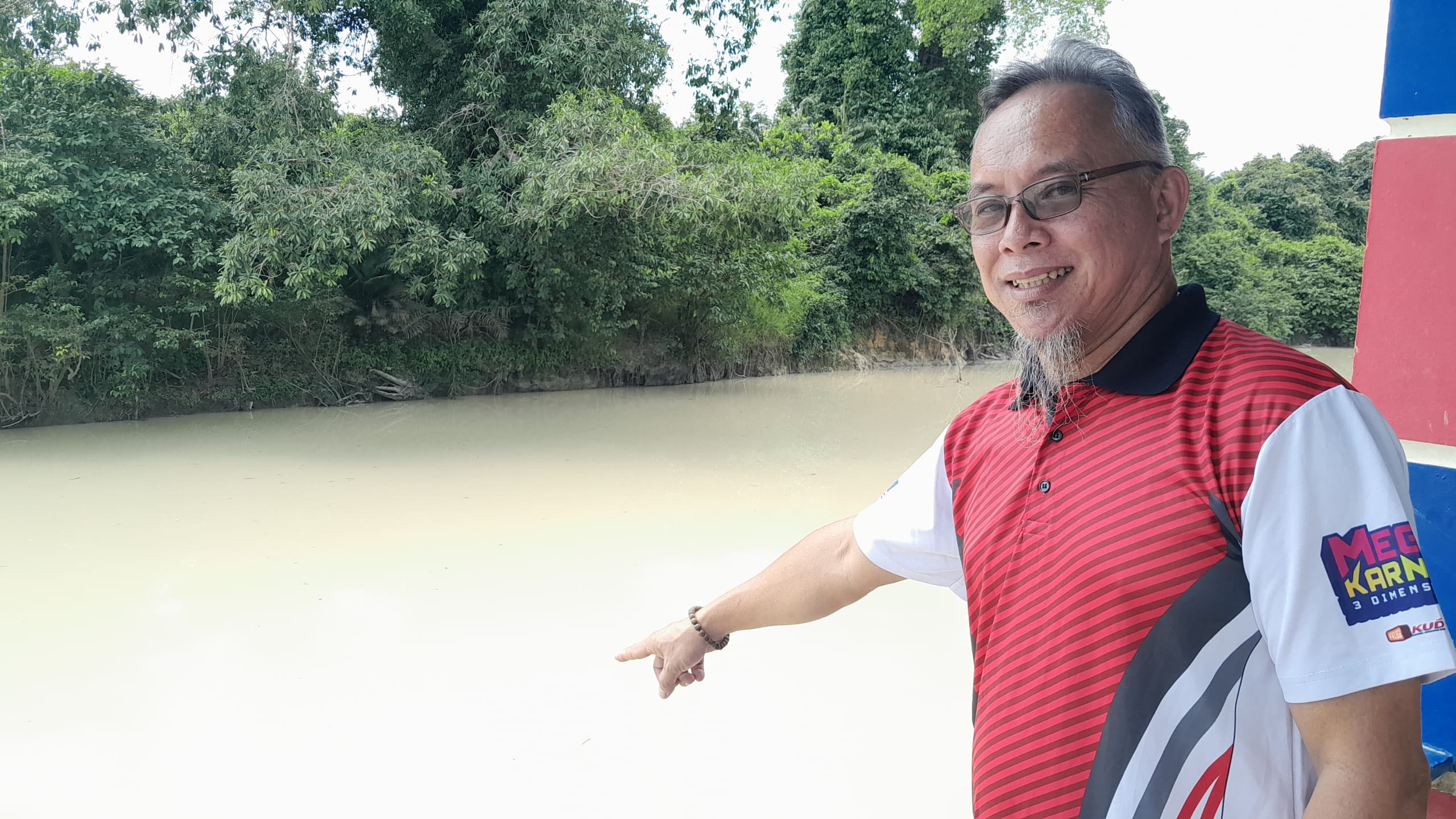 Toman, lampam semua mati